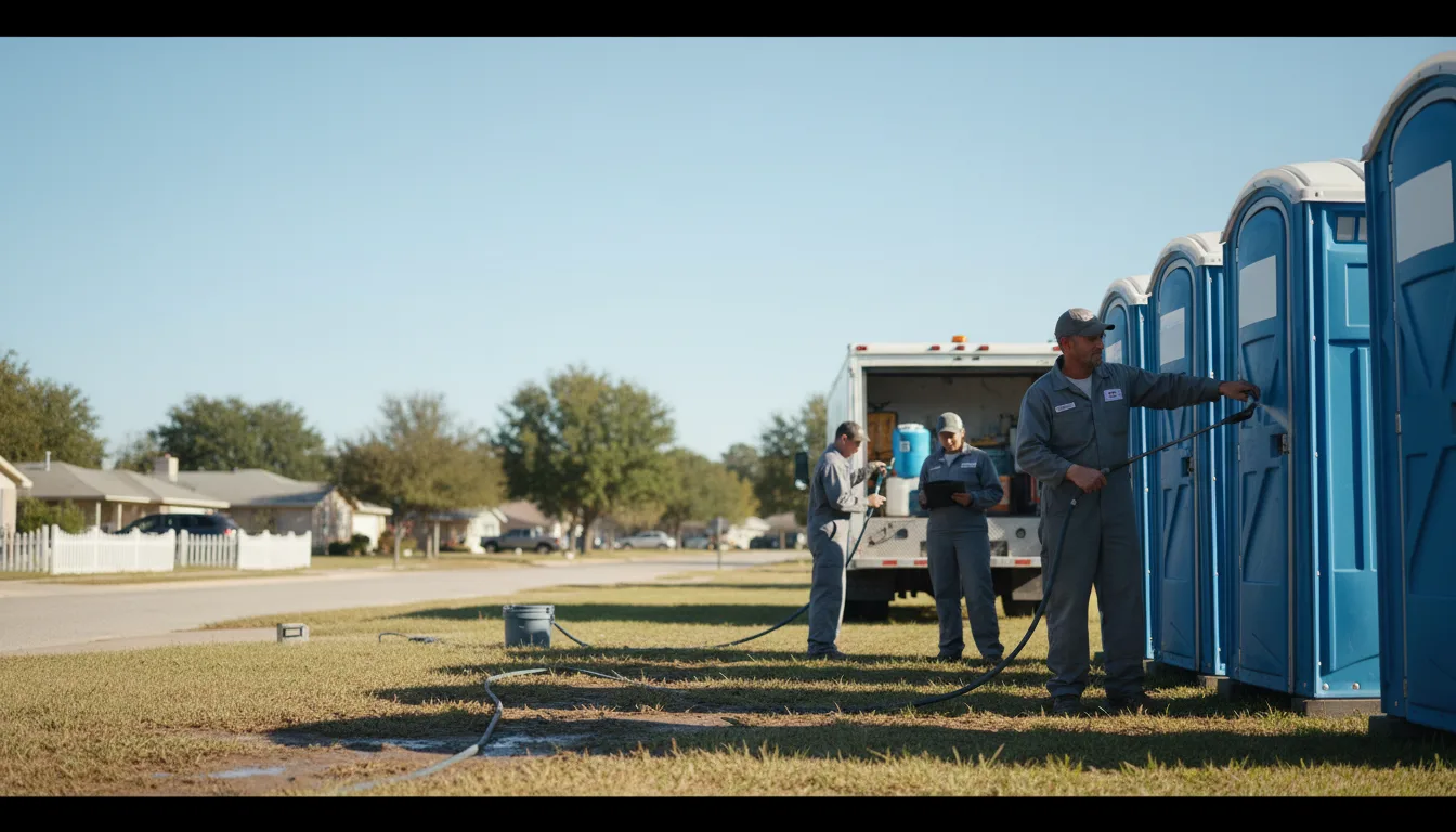 Long-Term Portable Toilet Rental in Farmer City, IL near me
